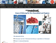 Tablet Screenshot of hygiene-labor.de
